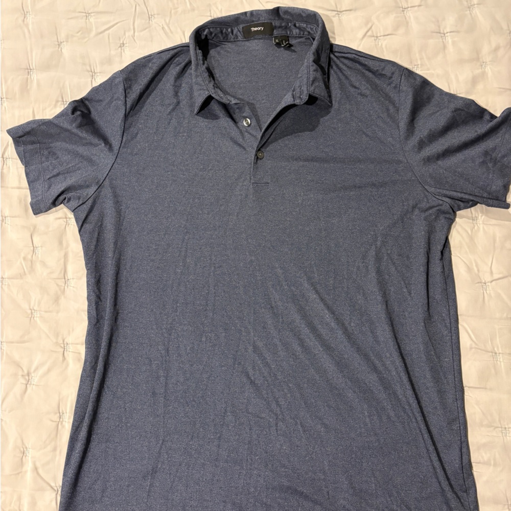 Theory Navy Polo Shirt
